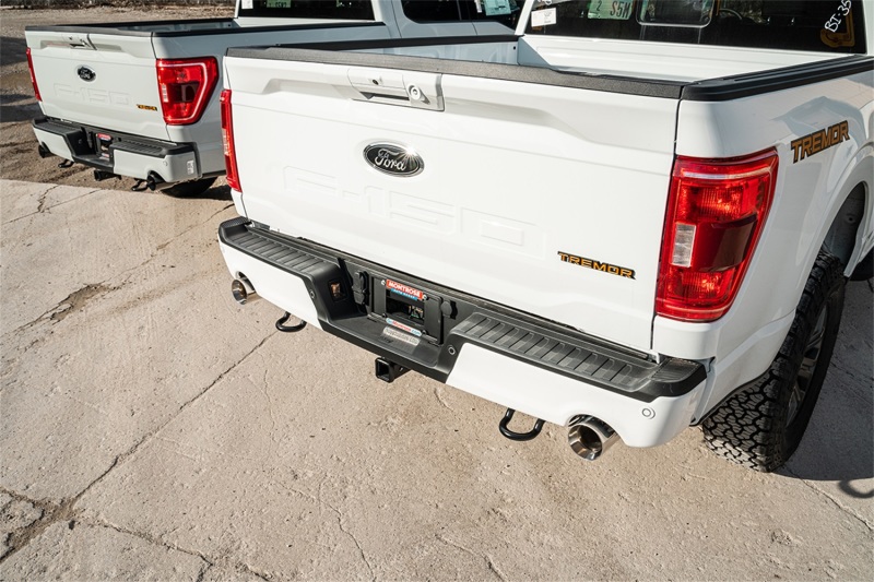 Ford F-150 Performance Exhaust - Rear - CORSA Performance - Sport Cat Back, Dual Rear Exit - Polished - `21-`25